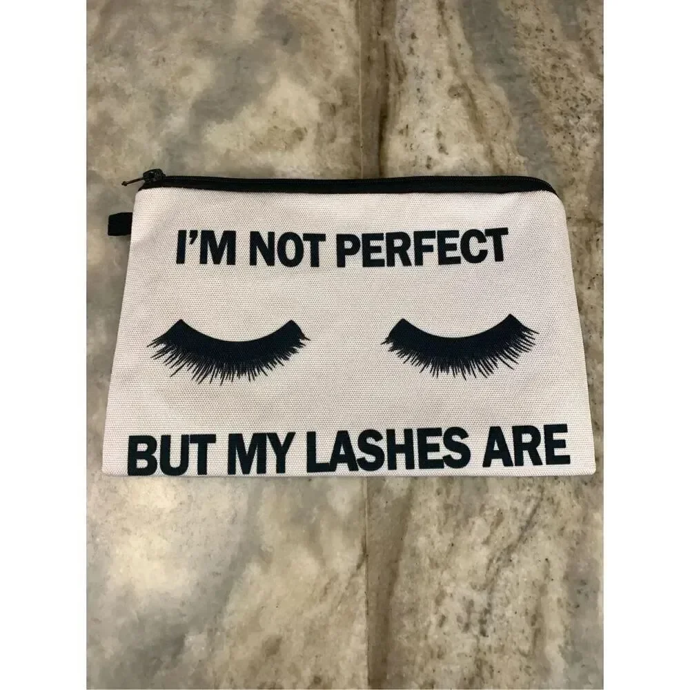 Pink Makeup Bag #eyelashes #cosmetic bag